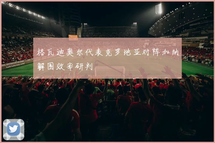 格瓦迪奥尔代表克罗地亚对阵加纳解围效率研判
